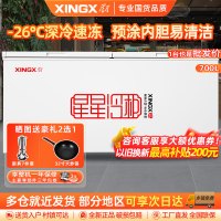 星星(XINGX) 700升 商用卧式冷柜 冷藏冷冻转换 冰柜 商用保鲜设备 微霜系统 节能省电 BD/BC-700R