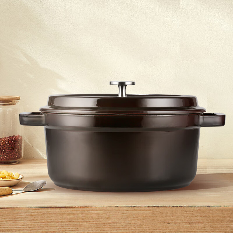 九阳珐琅锅F24T-F22(棕)