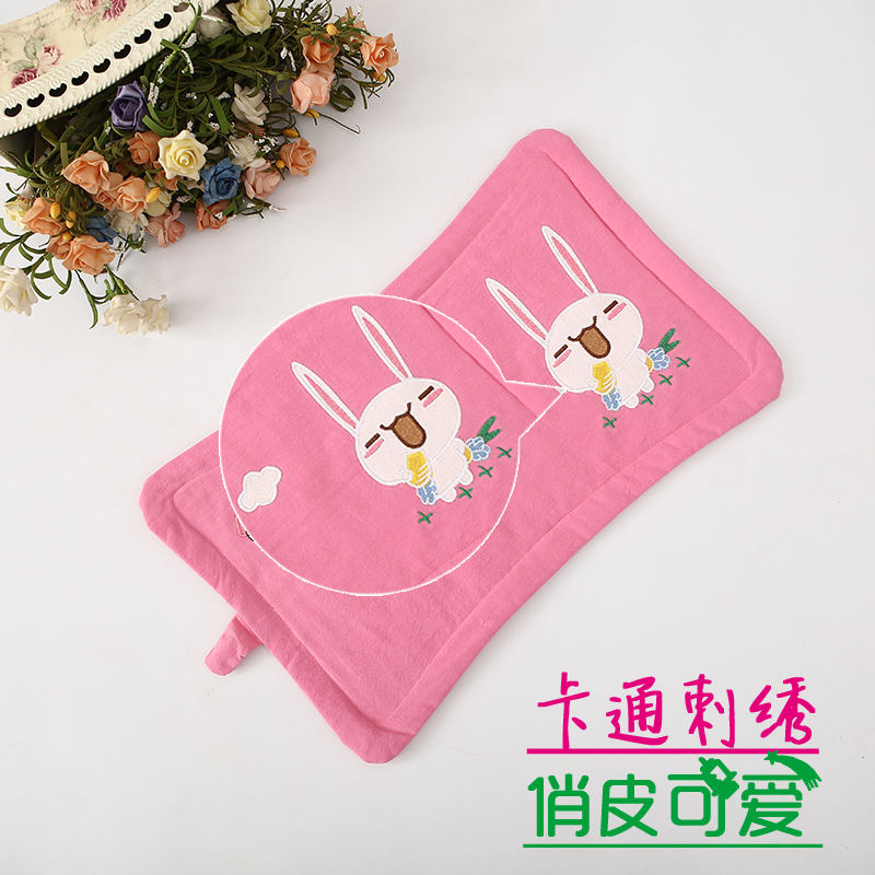 兔婴儿枕头枕套全棉卡通儿童荞麦加长定型枕防偏头0-1-3-6岁