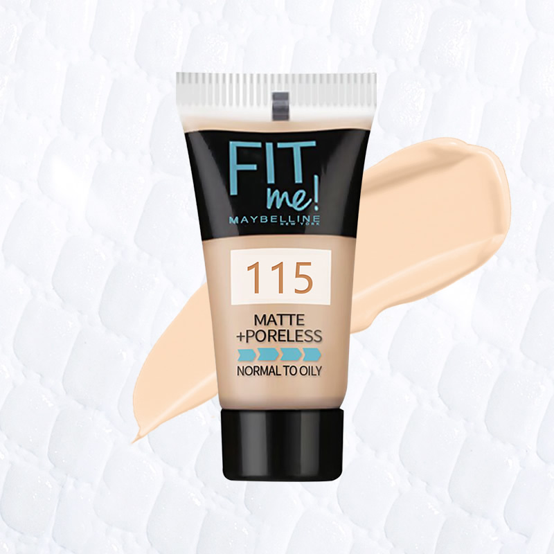 美宝莲(Maybelline)Fit Me柔雾粉底液 115 5ml 小样 (赠品,请勿单独拍下)高清大图