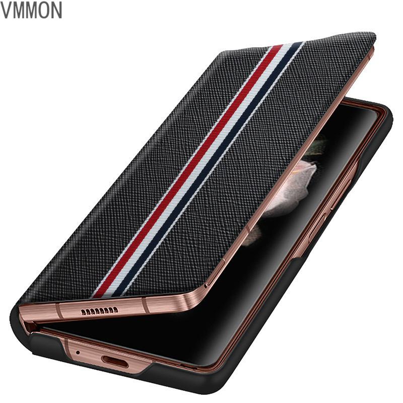 VMONN三星fold3手机壳Galaxy Z Fold3新款超薄秒变限量版翻盖式保护壳5g全包轻奢商务磁吸连体保护套个高清大图