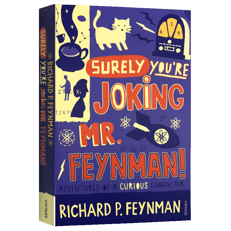 费曼的彩虹 [正版]别逗了费曼先生 英文原版人物传记 Surely You’re Joking Mr Feynman 别高清大图