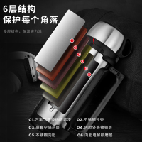爱仕达 ASD 保温杯具不锈钢大容量保温瓶 车载真空保温水壶户外真空旅行壶不锈钢色1.5L/2.0L