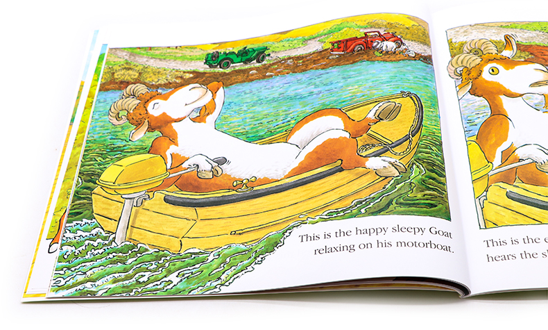 [正版]开卡车的鸭先生 英文原版绘本 Duck in the truck 凯特格林纳威大奖 Jez Alborough高清大图