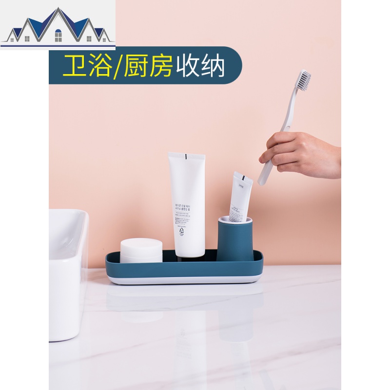 厨房收纳水龙头置物架调料架子免打孔沥水架用品用具小百货储物架 三维工匠高清大图