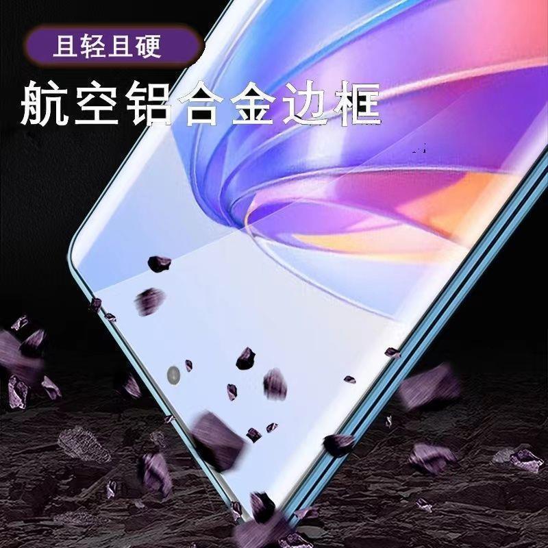 可波 适用一加13全包防摔壳金属手机壳双面保护套一加13pro外壳磁吸玻璃防摔保护套