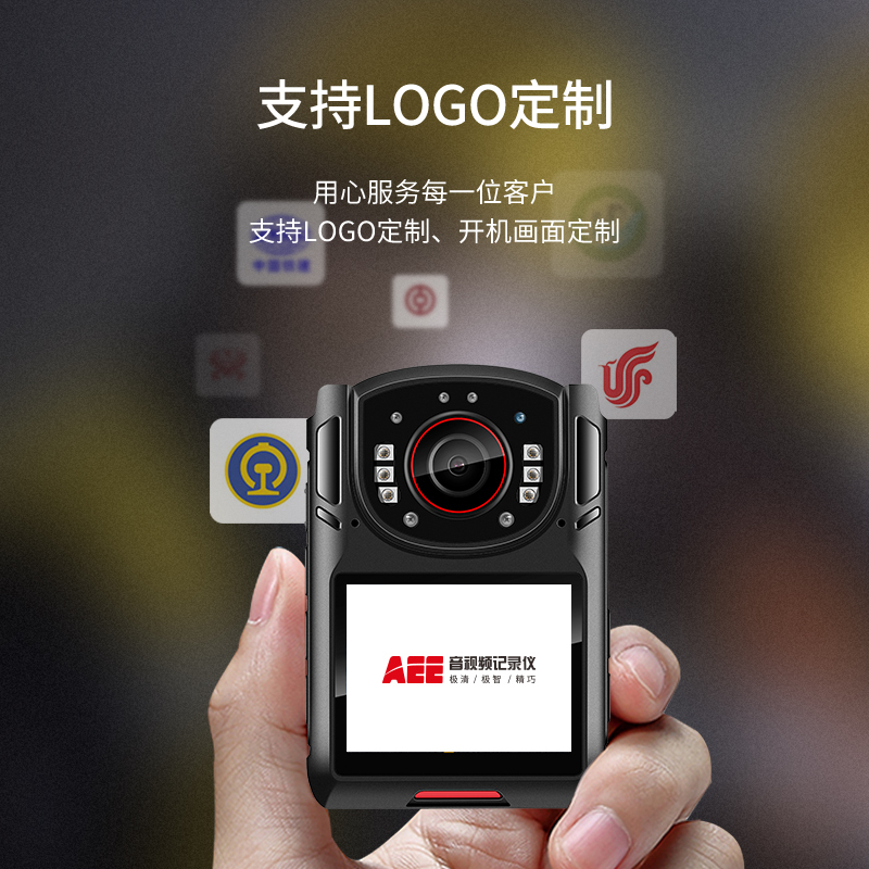 AEE记录仪DSJ-K7 4K高清 256G 红外夜视6400万像素便携随身记录 WiFi功能GPS激光定位