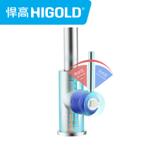 HIGOLD/悍高 洗脸盆水龙头 洗菜盆龙头 304不锈钢单孔冷热水面盆