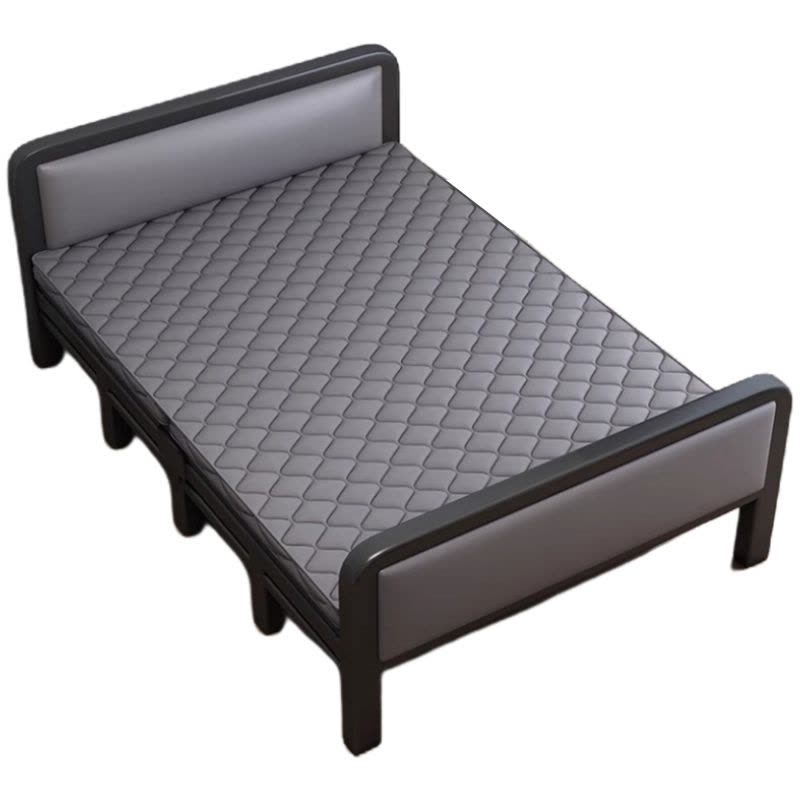 豫汉迎折叠床0.9米含床垫张图片