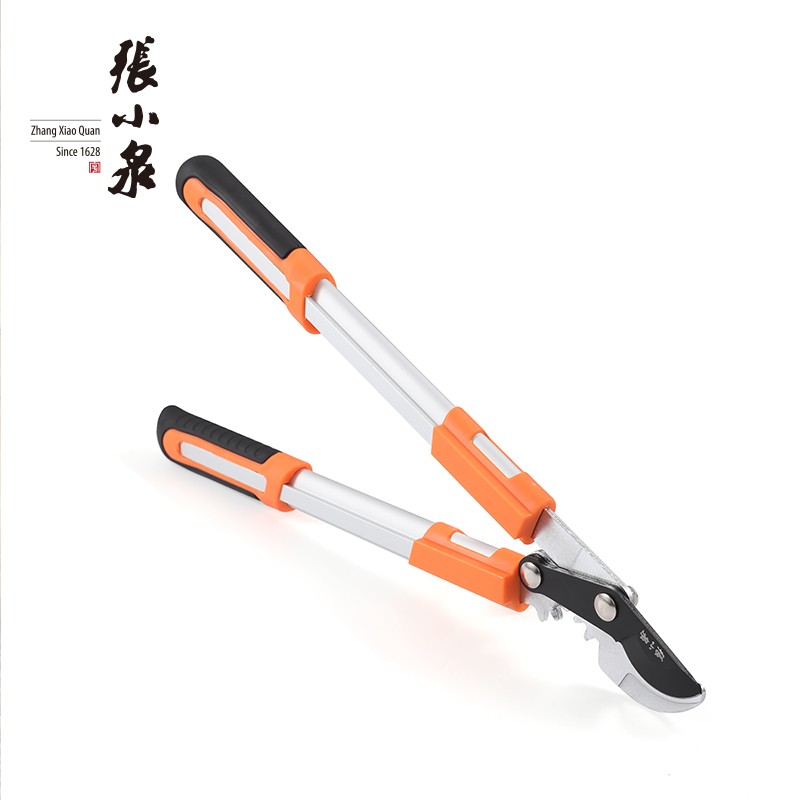 张小泉园艺剪刀整枝剪粗枝剪果园剪园林高枝剪果树剪强力修剪旁枝大剪子高清大图