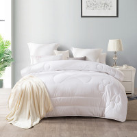 红秀世纺 HXGB009 春秋被180*220cm 全棉 被子 1 件/条(计价单位:条) 白色