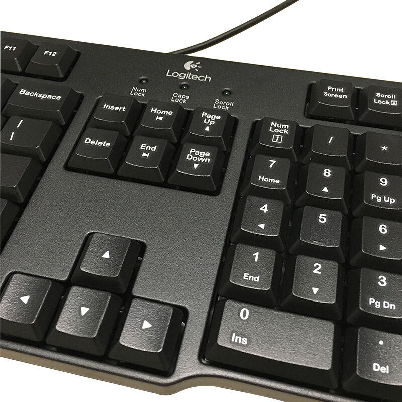 (DT)罗技(Logitech) MK100 2代经典 鼠标键盘套装 (计价单位:套)