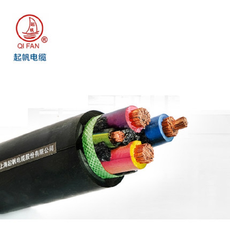 橡皮线 YC-450/750V-3×2.5护套黑色 交货期 5-7个工作日高清大图