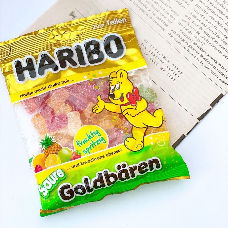 haribo哈瑞宝德国进口金熊酸味软糖200g*糖