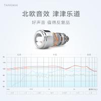 唐麦T3耳机入耳式手机通用重低音K歌苹果安卓有线监听半耳塞女生男韩国迷你直播唱歌hifi带麦运动挂耳式极光银iOS版