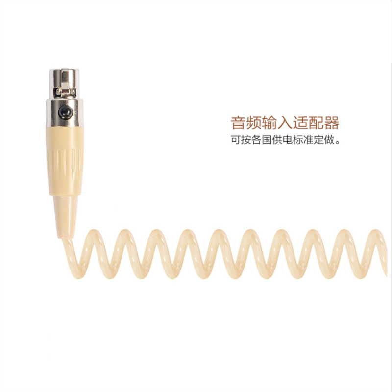 无线麦克风隐形头戴耳麦卡侬头
