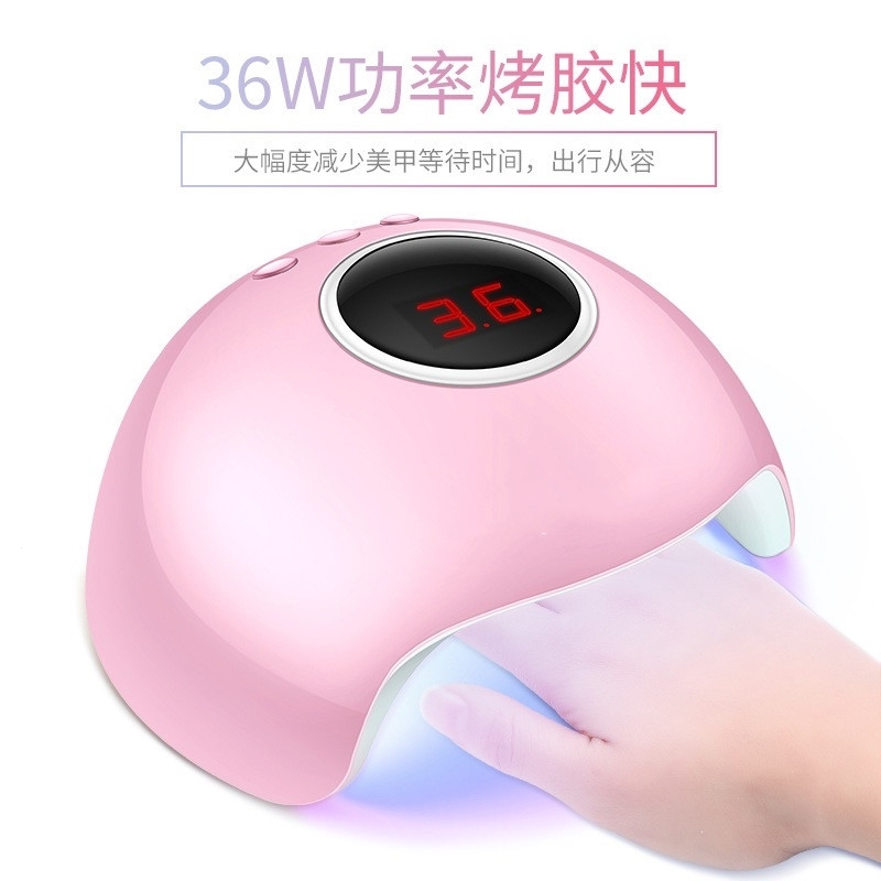 速干甲油胶光疗灯专业不黑手胶烘干机led烤灯指甲油