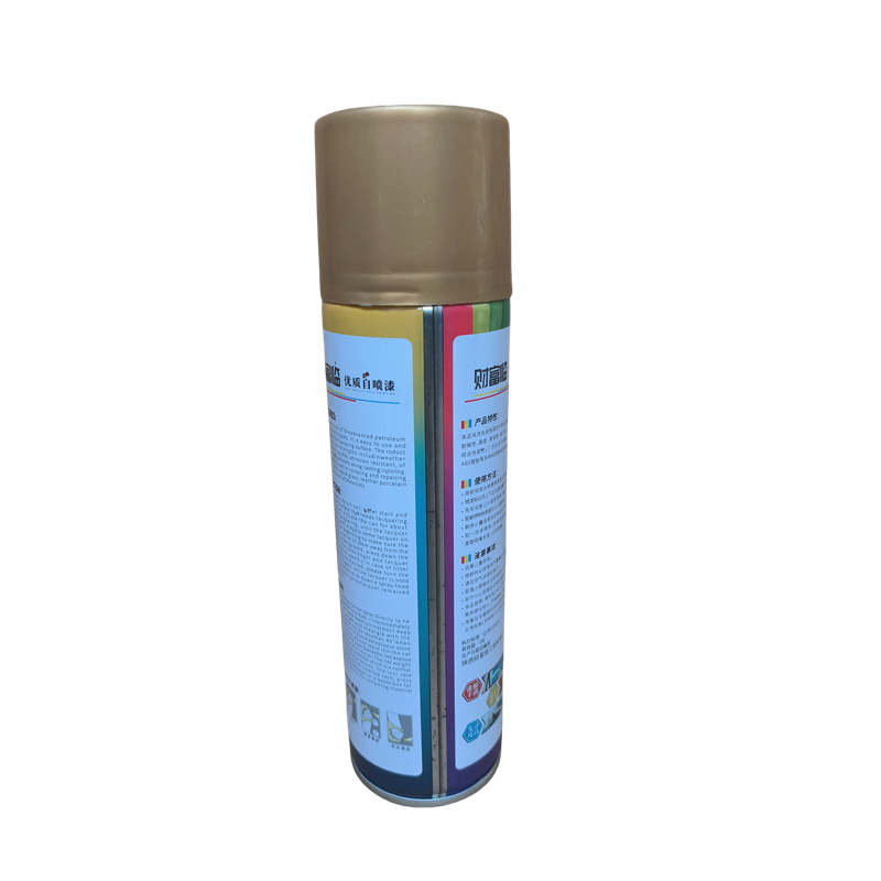 财富临 自喷漆 350ml/瓶 青光金 瓶高清大图