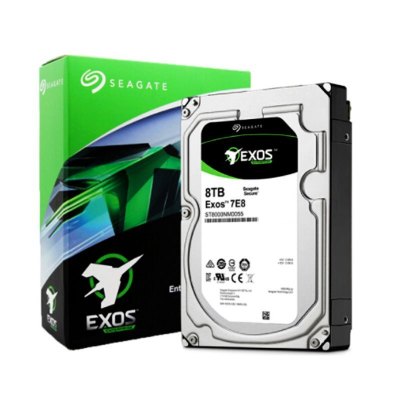 希捷(Seagate) 4TB 256MB 7200RPM 硬盘SATA接口 银河Exos 7E8系列skyhawk