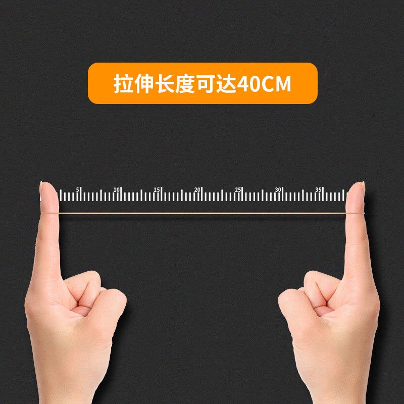 得力 3214 橡胶圈 50g/筒 (筒) 黄图片