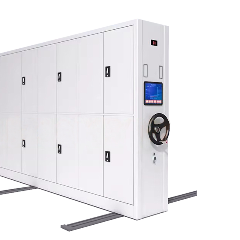 利特莱依密集柜档案室电动智能密集架移动档案柜凭证资料柜手摇文件柜一列8组每立方(智能)高清大图