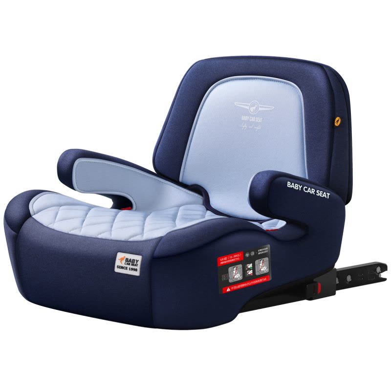 贝贝卡西汽车儿童安全座椅增高垫3岁以上宝宝便携式