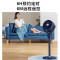 美的(Midea)空气循环扇/3D全自动摇头电风扇/家用遥控电扇/台地两用循环对流风扇/落地扇GAF24SR