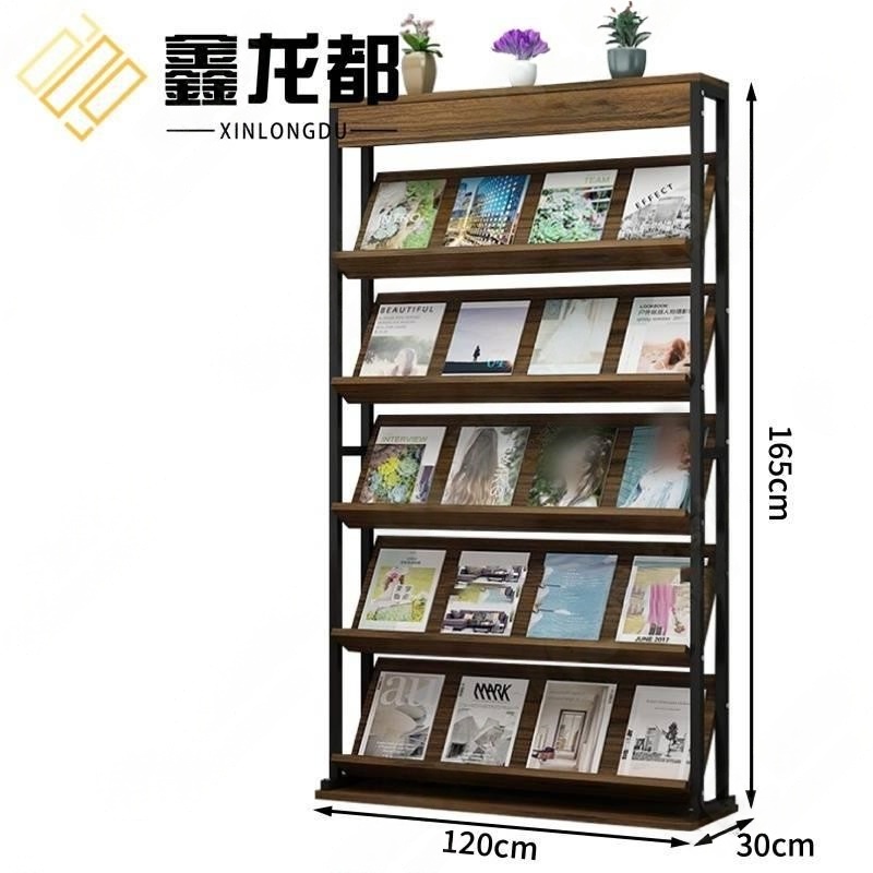 鑫龙都书报架高清大图