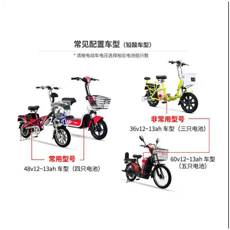 动力瓦特 CW电池60V32A电动车三轮车铅酸电瓶267*77*170mm 五块一组