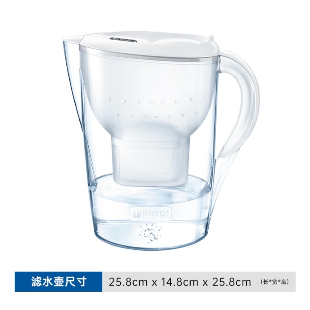 德国 碧然德 Brita Marella XL 3.5 白色1壶1心
