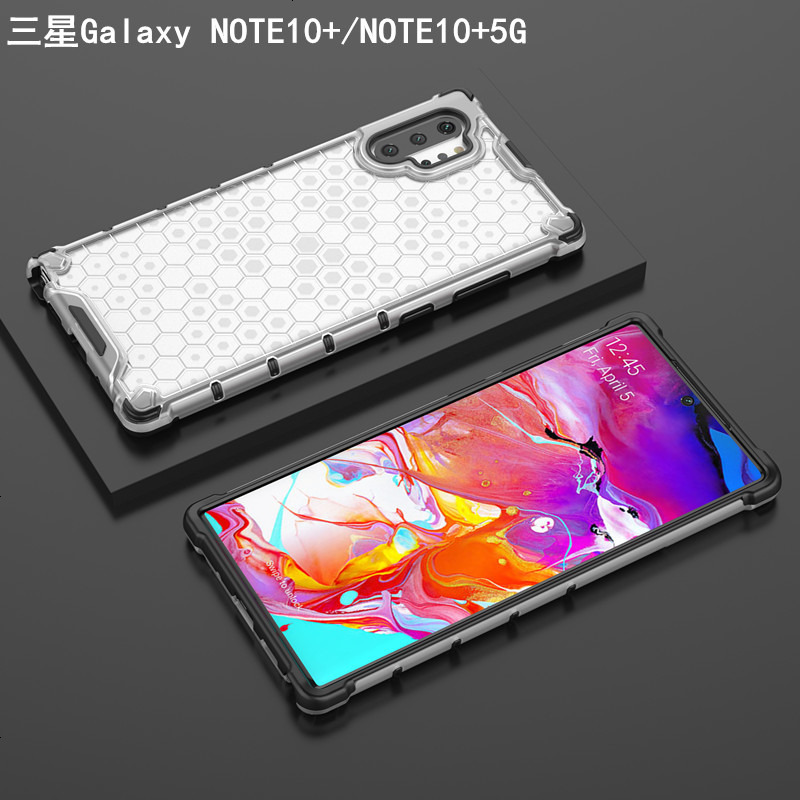 ebybesamsung三星note10手机壳galaxy透明气囊5g三防蜂巢三星note10