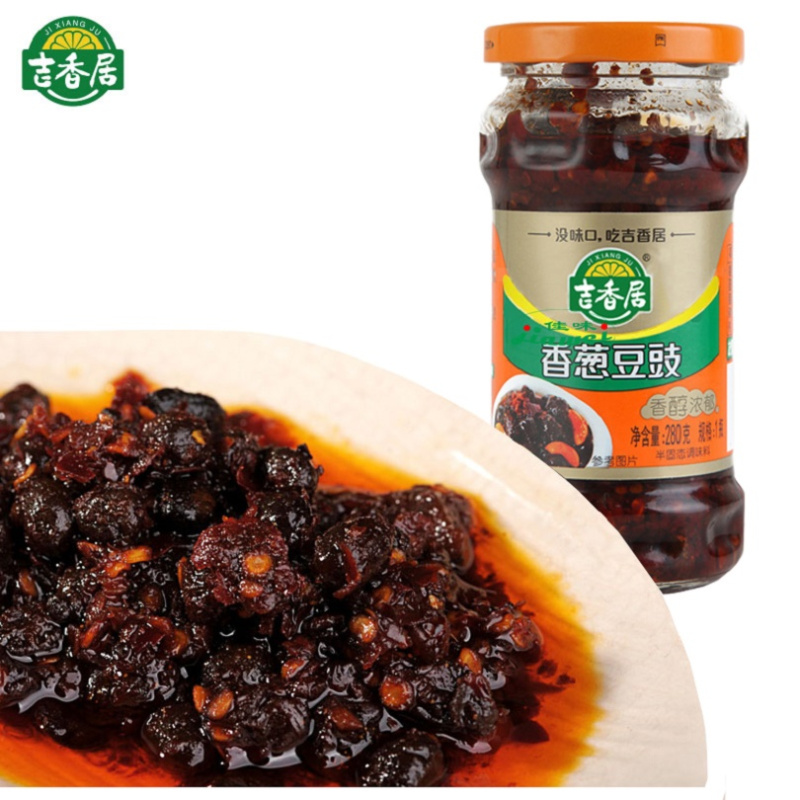 吉香居香葱豆豉260g-ZJ