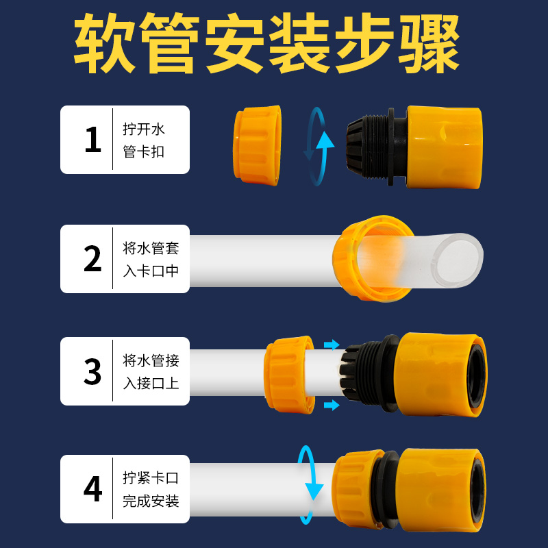 鱼缸电动抽水换水器吸便器水族箱排水虹吸清洁工具 换水补水套装高清大图