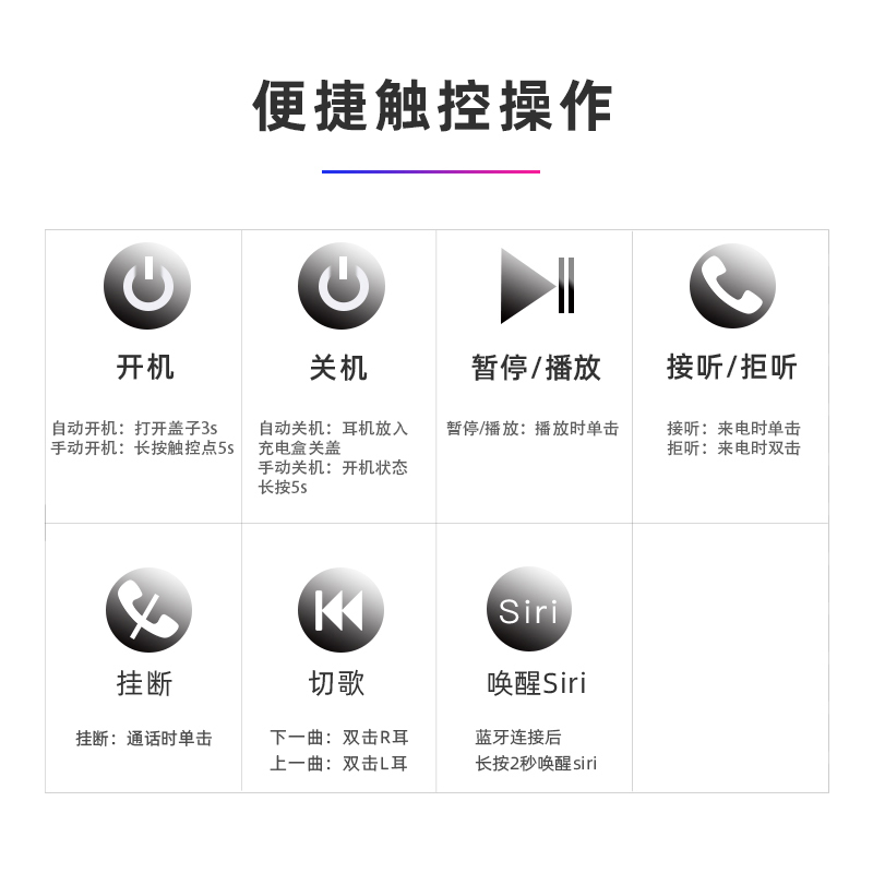 无线蓝牙耳机超长待机王单双耳入耳式跑步运动超长续航适用于oppo小米安卓通用女生款可爱