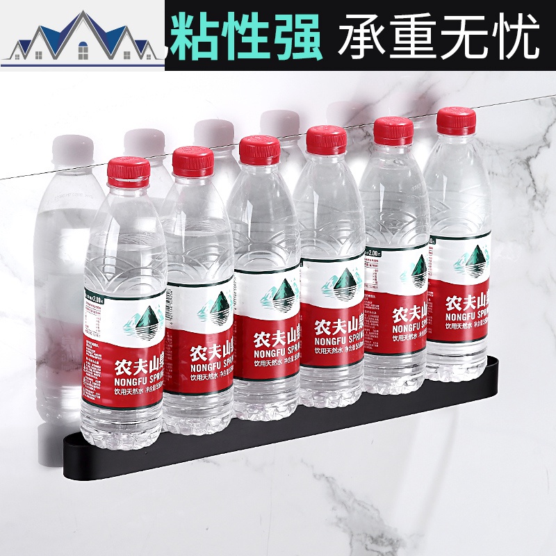 免打孔厕所卫生间后浴室拖鞋架收纳壁挂墙上沥水挂架置物架 三维工匠高清大图