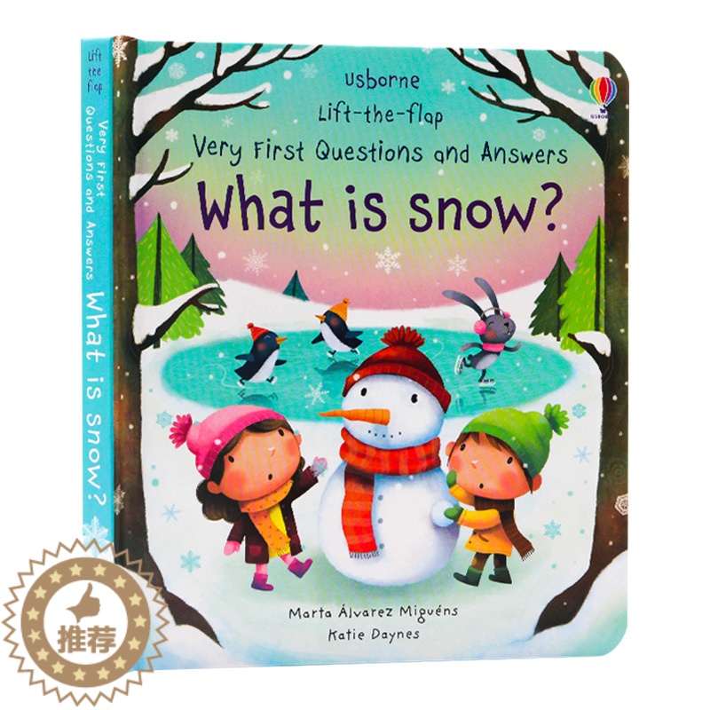 【醉染正版】什么是雪 Usborne Questions And Answers What Is Snow 英文原版科普