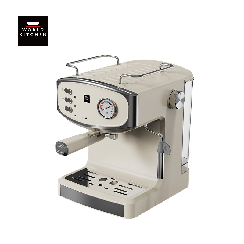 康宁/WORLD KITCHEN 压力意式咖啡机 WK-GKF1603/KZ 白色