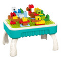 婴侍卫多功能双面积木绘画桌