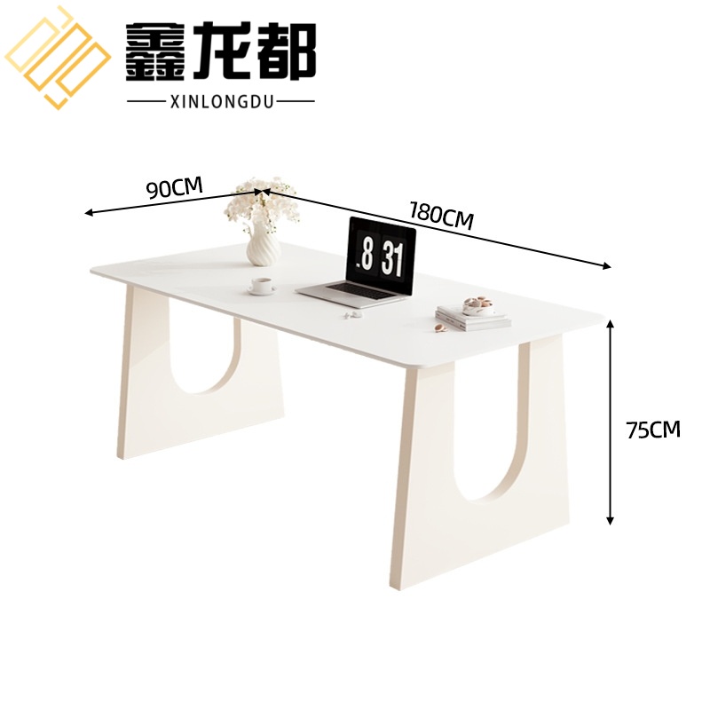 鑫龙都 岩板书桌1.8米张