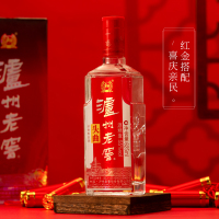 泸州老窖 头曲 55度 浓香型白酒 625ml 单瓶装 苏宁自营