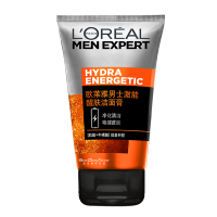 欧莱雅LOREAL 男士激能醒肤洁面膏 100ml(洗面奶男 唤醒皮肤 男士洗面奶 吴彦祖同款)