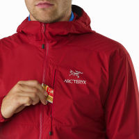 （ARC’TERYX）始祖鸟海外购始祖鸟男式轻量Squamish系列防风防水徒步冲锋衣红色RedBeach