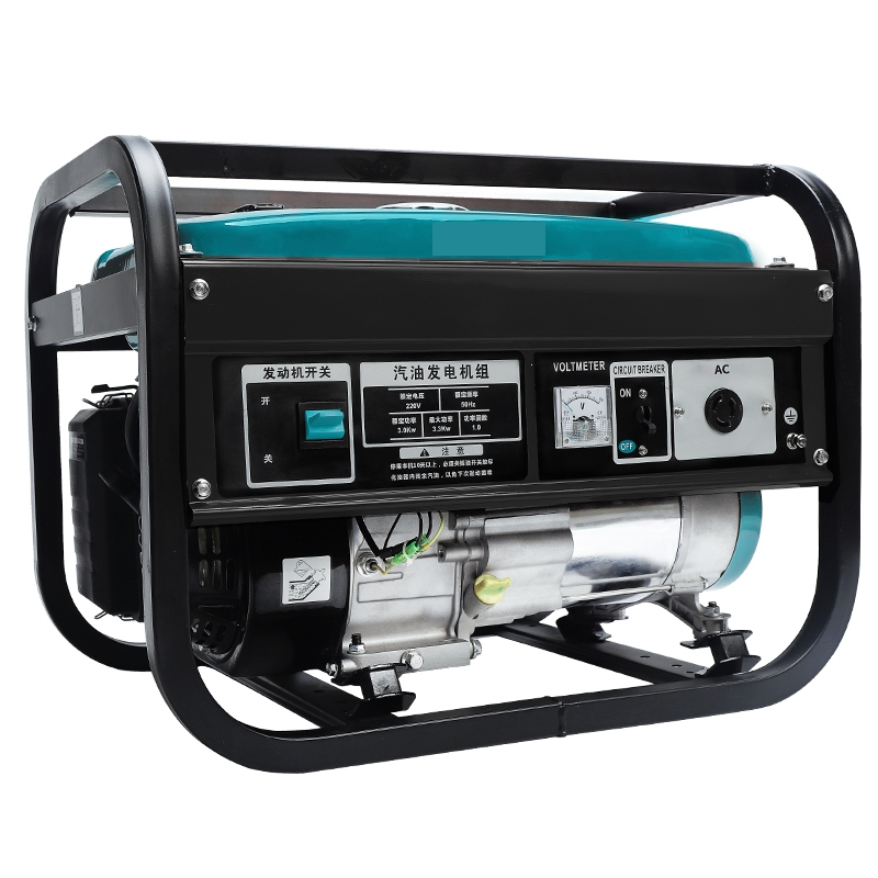 汽油发电机家用工地220v小型古达电启动单相3kw5kw8kw发电机