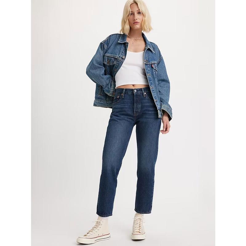 Levi's牛仔裤经典女士 时尚耐磨透气休闲女款长裤