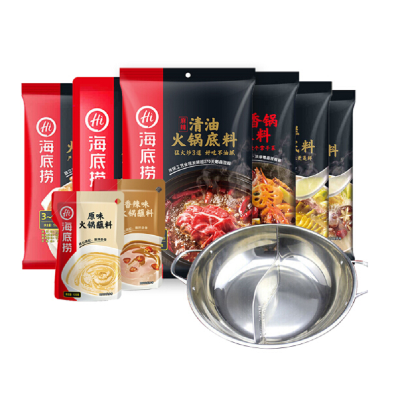 海底捞底料4袋组合装