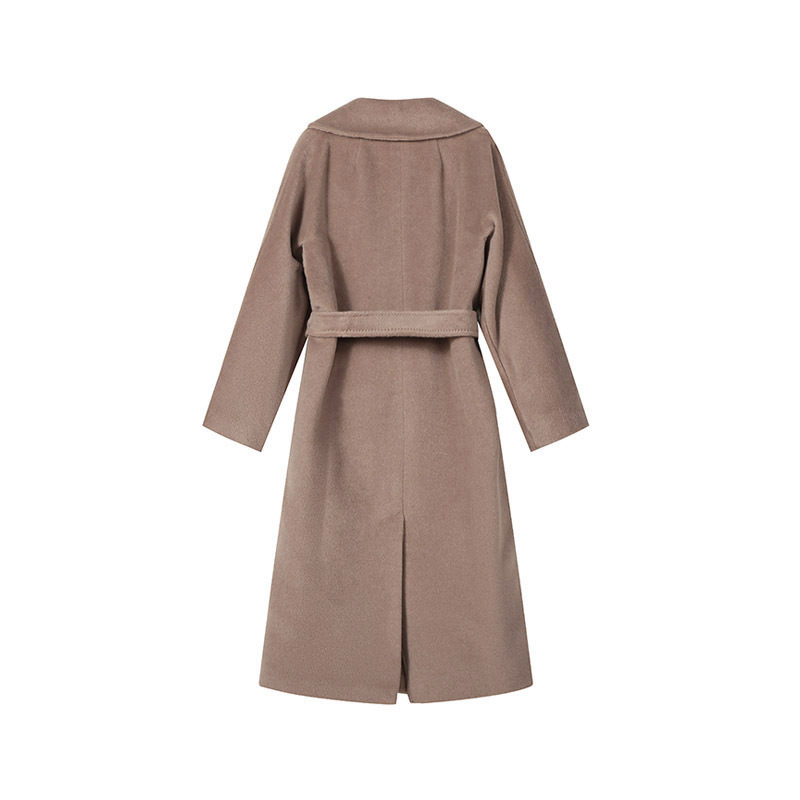 麦丝玛拉maxmaraweekend女士羊毛混纺长款大衣外套50160423tempera