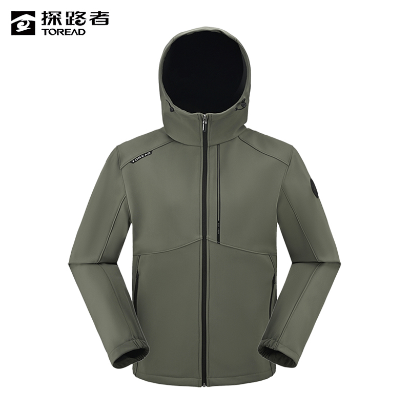 探路者 男式软壳外套 TAEEAM91221/件高清大图