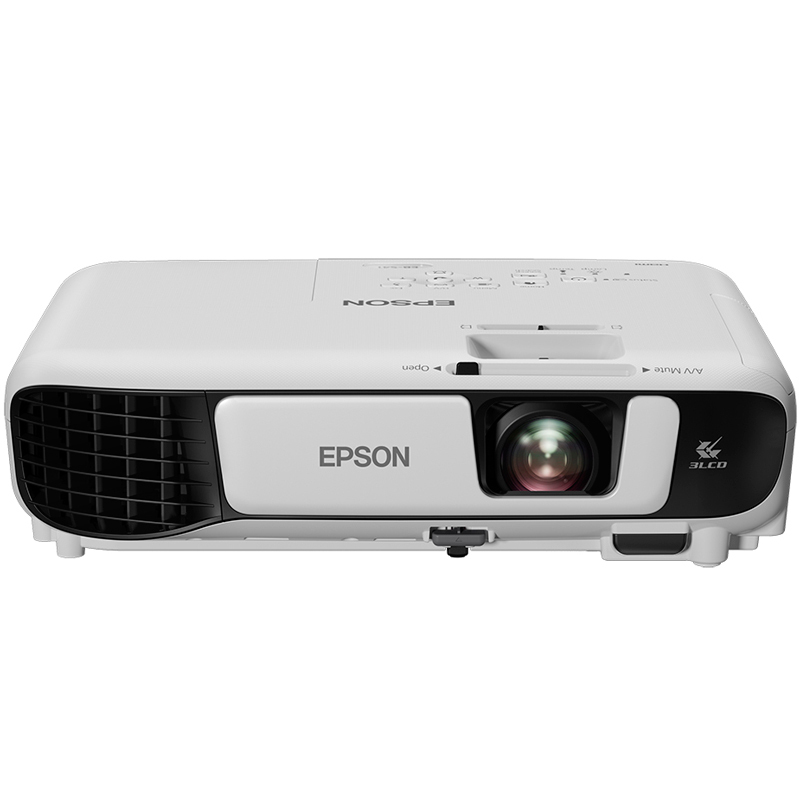 爱普生(EPSON)CB-S41 投影仪投影机办公(3300流明 标配HDMI 支持左右梯形校正)