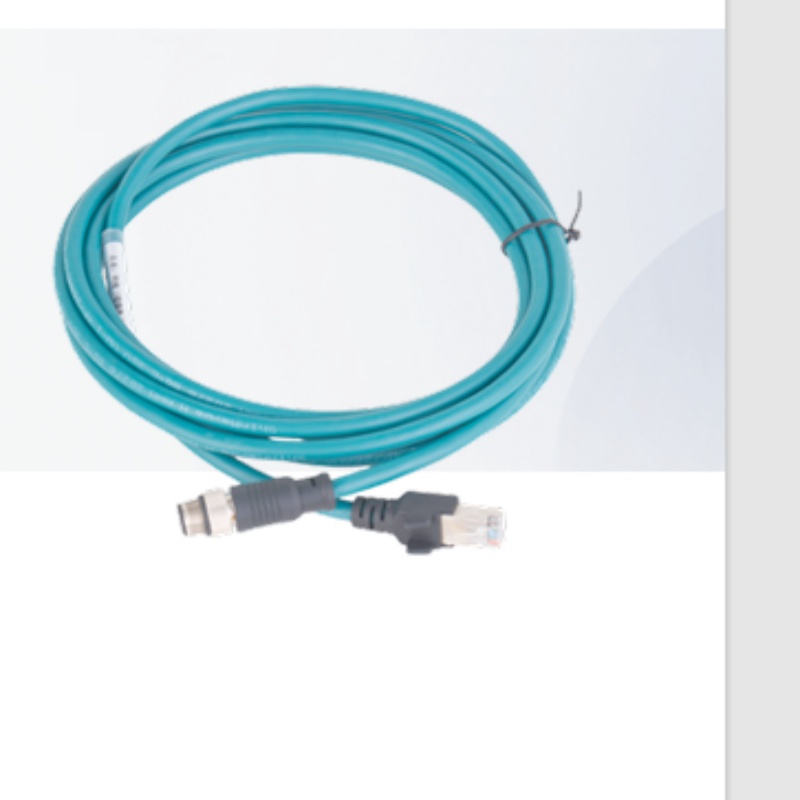 华睿科技 7000系列网线 CABNET-M12A8-RJ45-15 标准外部线-暗绿色-15M 不涉及维保高清大图