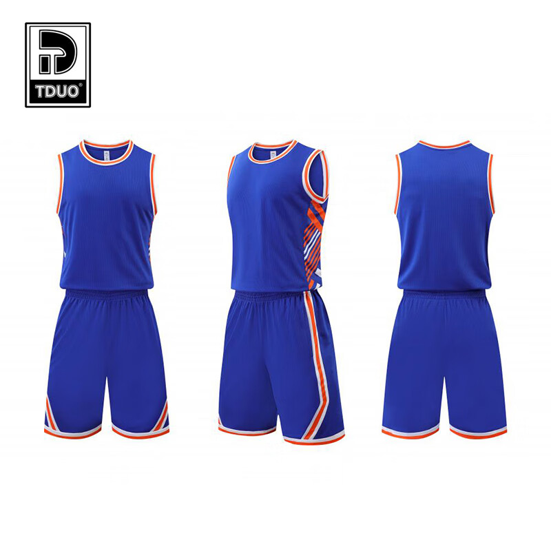 Tduo篮球服 V3 套 彩兰色 XL
